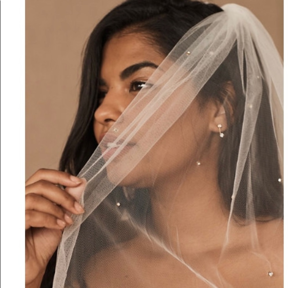 New,Unused,Unaltered BHLDN Hollens Fingertip Veil